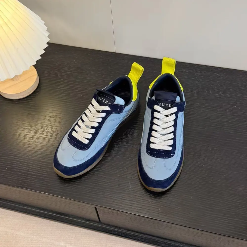 Alexander Mcqueen Unisex EC1 Sneaker in Blue 854015WIAJ44023 4 Alexander Mcqueen Unisex EC1 Sneaker in Blue 854015WIAJ44023