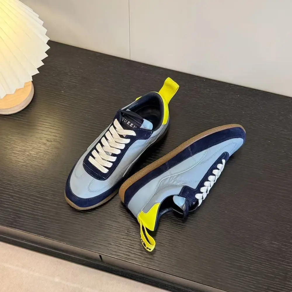 Alexander Mcqueen Unisex EC1 Sneaker in Blue 854015WIAJ44023 9 Alexander Mcqueen Unisex EC1 Sneaker in Blue 854015WIAJ44023