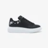 Alexander Mcqueen Unisex Oversized Sneaker in Black/White 553680WI