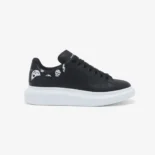Alexander Mcqueen Unisex Oversized Sneaker in Black/White 553680WI