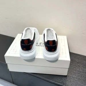 Alexander Mcqueen Unisex Oversized Sneaker in White/Red 553680WI