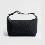 Dior Men Jett Pouch Black Dior Oblique Jacquard 2DBCA612YUS