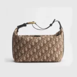 Dior Men Jett Pouch Brown Dior Oblique Jacquard 2DBCA612YUS