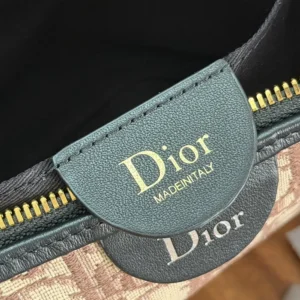Dior Men Jett Pouch Brown Dior Oblique Jacquard 2DBCA612YUS