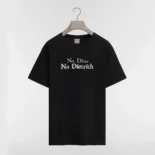Dior Men T-Shirt with Pocket Relaxed Fit Gray Cotton Jersey 683J696F3036