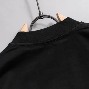 Dior Men T-Shirt with Pocket Relaxed Fit Gray Cotton Jersey 683J696F3036