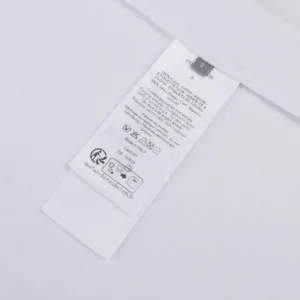 Dior Men T-Shirt with Pocket Relaxed Fit White Cotton Jersey 683J696G3036