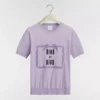 Dior Women Book Cover Short-Sleeved Sweater Lilas Silk Knit 644S24E6C45
