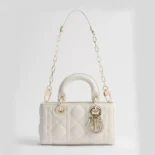 Dior Women Lady D-Joy Micro Bag Latte Cannage Lambskin S0910ONGE