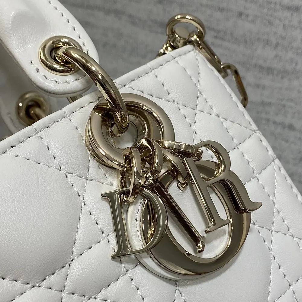 Dior Women Lady D-Joy Micro Bag Latte Cannage Lambskin S0910ONGE 9 Dior Women Lady D-Joy Micro Bag Latte Cannage Lambskin S0910ONGE - Image 9