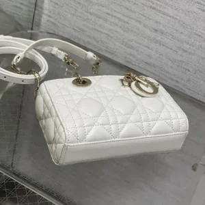 Dior Women Lady D-Joy Micro Bag Latte Cannage Lambskin S0910ONGE