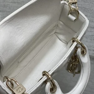 Dior Women Lady D-Joy Micro Bag Latte Cannage Lambskin S0910ONGE