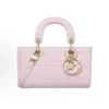 Dior Women Lady D-Joy Micro Bag Pink Cannage Lambskin with Star Motif