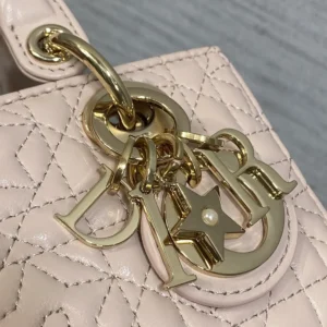 Dior Women Lady D-Joy Micro Bag Pink Cannage Lambskin with Star Motif