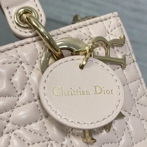 Dior Women Lady D-Joy Micro Bag Pink Cannage Lambskin with Star Motif