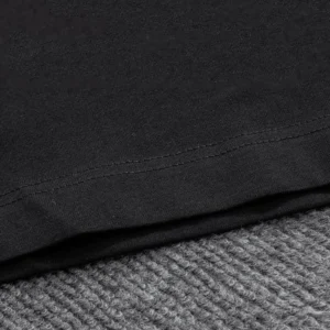 Dior Women Reverse T-Shirt Relaxed Fit Black Cotton Jersey 683J668B3036