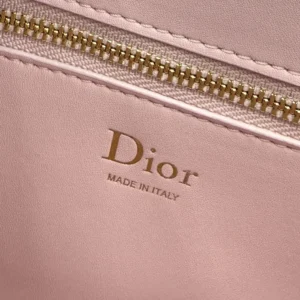 Dior Women Small Dior Médaillon Flap Bag Rose Tendre Grained Calfskin M3919QDWP
