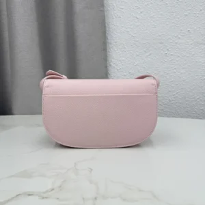 Dior Women Small Dior Médaillon Flap Bag Rose Tendre Grained Calfskin M3919QDWP