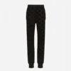 Dolce Gabbana D&G Men Jersey Jogging Pants with Flocked DG Logo Print