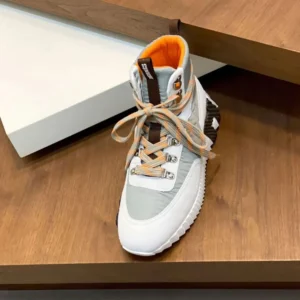 Hermes Men Klimb Sneaker in Ripstop Fabric and Suede Goatskin H251917
