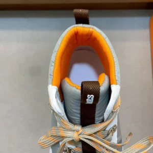 Hermes Men Klimb Sneaker in Ripstop Fabric and Suede Goatskin H251917