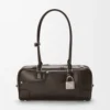 Loewe Unisex Panta Amazona 31 Cropped Bag in Shiny Calfskin A039N31X02