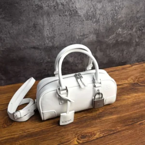 Loewe Women Amazona 23 Cropped Bag in Shiny Calfskin A039N23X07