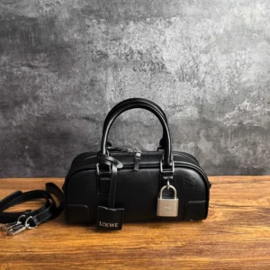 Loewe Women Amazona 23 Cropped Bag in Shiny Calfskin A039N23X07