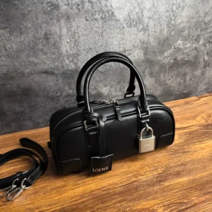 Loewe Women Amazona 23 Cropped Bag in Shiny Calfskin A039N23X07