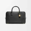 Loewe Women Amazona 28 Bag in Nappa Calfskin-Black A039N08X15