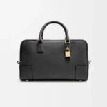 Loewe Women Amazona 28 Bag in Nappa Calfskin-Black A039N08X15