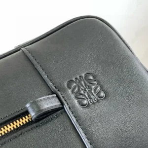 Loewe Women Amazona 28 Bag in Nappa Calfskin-Black A039N08X15