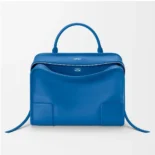 Loewe Women Large Amazona 180 Bag in Soft Calfskin-Blue A039ASRX02