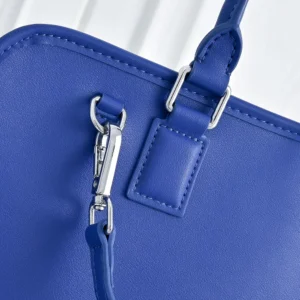 Loewe Women Large Amazona 180 Bag in Soft Calfskin-Blue A039ASRX02