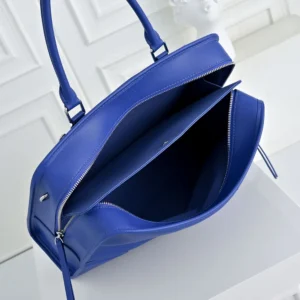 Loewe Women Large Amazona 180 Bag in Soft Calfskin-Blue A039ASRX02