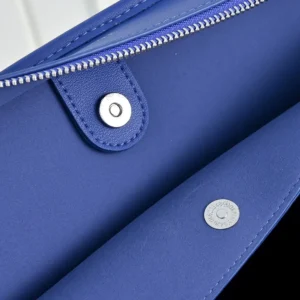 Loewe Women Large Amazona 180 Bag in Soft Calfskin-Blue A039ASRX02