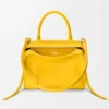 Loewe Women Large Amazona 180 Bag in Soft Calfskin-Yellow A039ASRX02