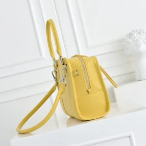 Loewe Women Large Amazona 180 Bag in Soft Calfskin-Yellow A039ASRX02