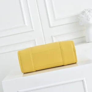 Loewe Women Large Amazona 180 Bag in Soft Calfskin-Yellow A039ASRX02