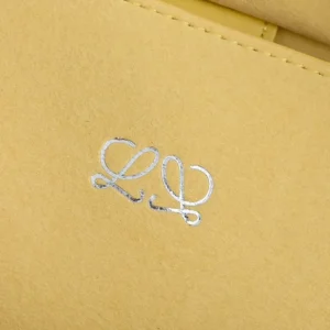 Loewe Women Large Amazona 180 Bag in Soft Calfskin-Yellow A039ASRX02