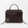 Loewe Women Large Amazona 180 Bag in Suede A039ASRX03