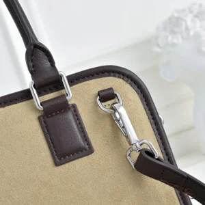 Loewe Women Large Amazona 180 Bag in Suede A039ASRX03