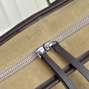 Loewe Women Large Amazona 180 Bag in Suede A039ASRX03