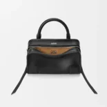 Loewe Women Mini Amazona 180 Bag in Soft Calfskin-Black A039AS4X12