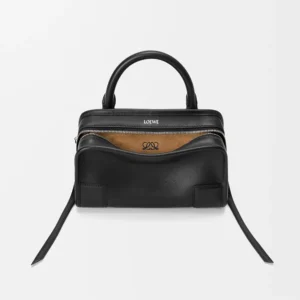 Loewe Women Mini Amazona 180 Bag in Soft Calfskin-Black A039AS4X12