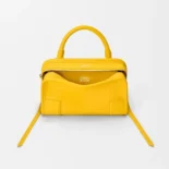 Loewe Women Mini Amazona 180 Bag in Soft Calfskin- Daisy Yellow A039AS4X12