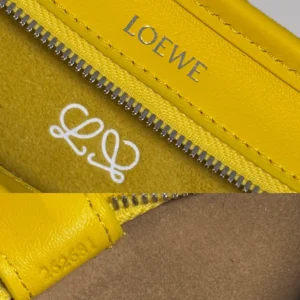 Loewe Women Mini Amazona 180 Bag in Soft Calfskin-Daisy Yellow A039AS4X12