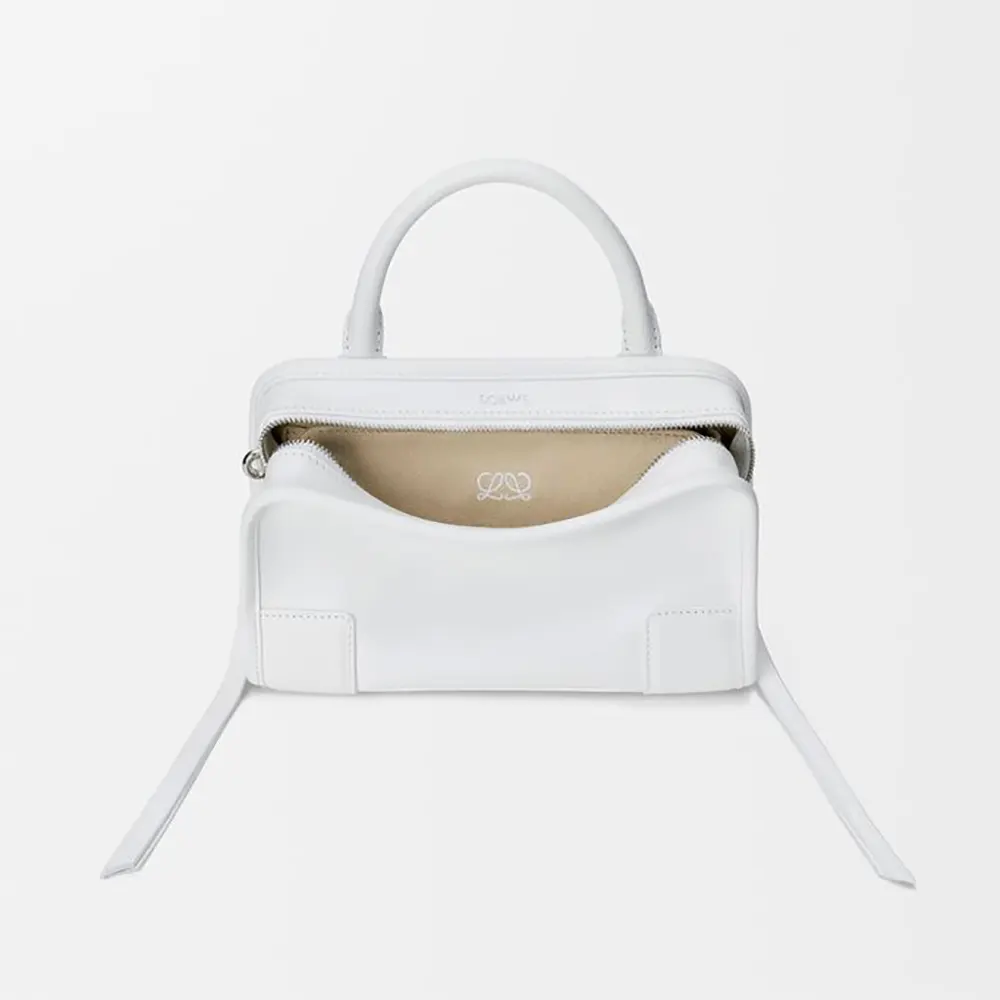 Loewe Women Mini Amazona 180 Bag in Suede A039AS4X12