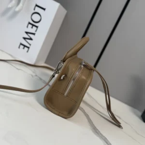 Loewe Women Mini Amazona 180 Bag in Suede A039AS4X12