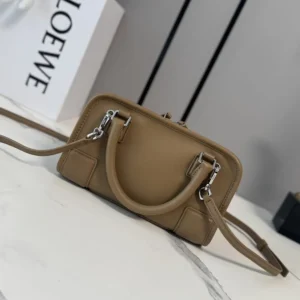 Loewe Women Mini Amazona 180 Bag in Suede A039AS4X12